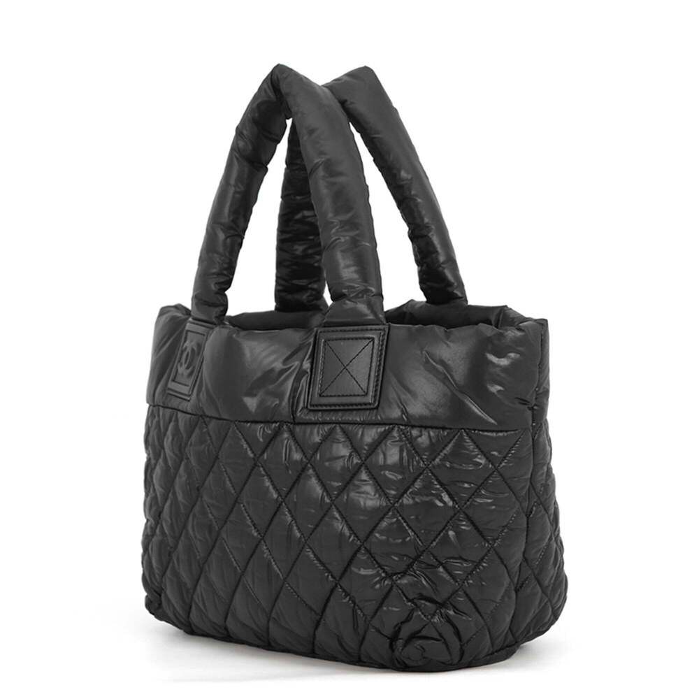 CHANEL Black Logo Tote Bag - Picture 2 of 15
